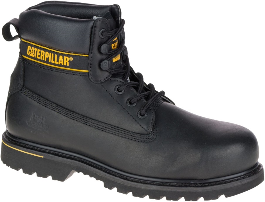 Bota De Trabajo Negra Holton Con Punta De Acero S3 Hro Src Caterpillar