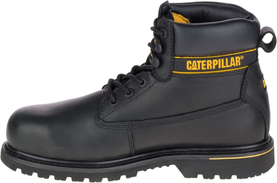 Bota De Trabajo Negra Holton Con Punta De Acero S3 Hro Src Caterpillar