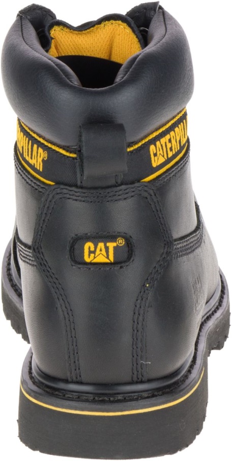 Bota De Trabajo Negra Holton Con Punta De Acero S3 Hro Src Caterpillar