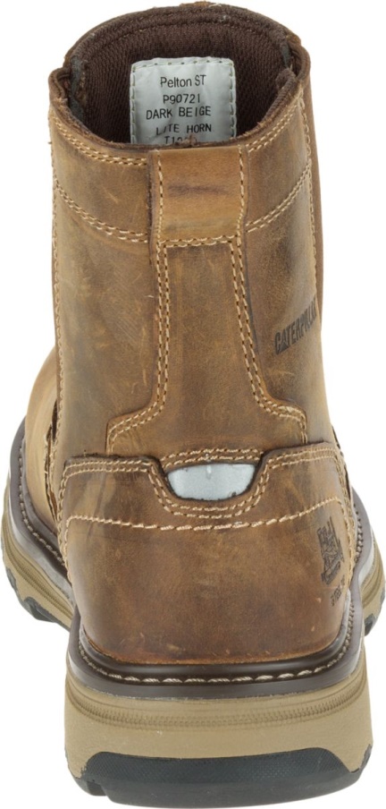 Beige Oscuro Pelton Punta De Acero S1p Hro Sra Bota De Trabajo Caterpillar