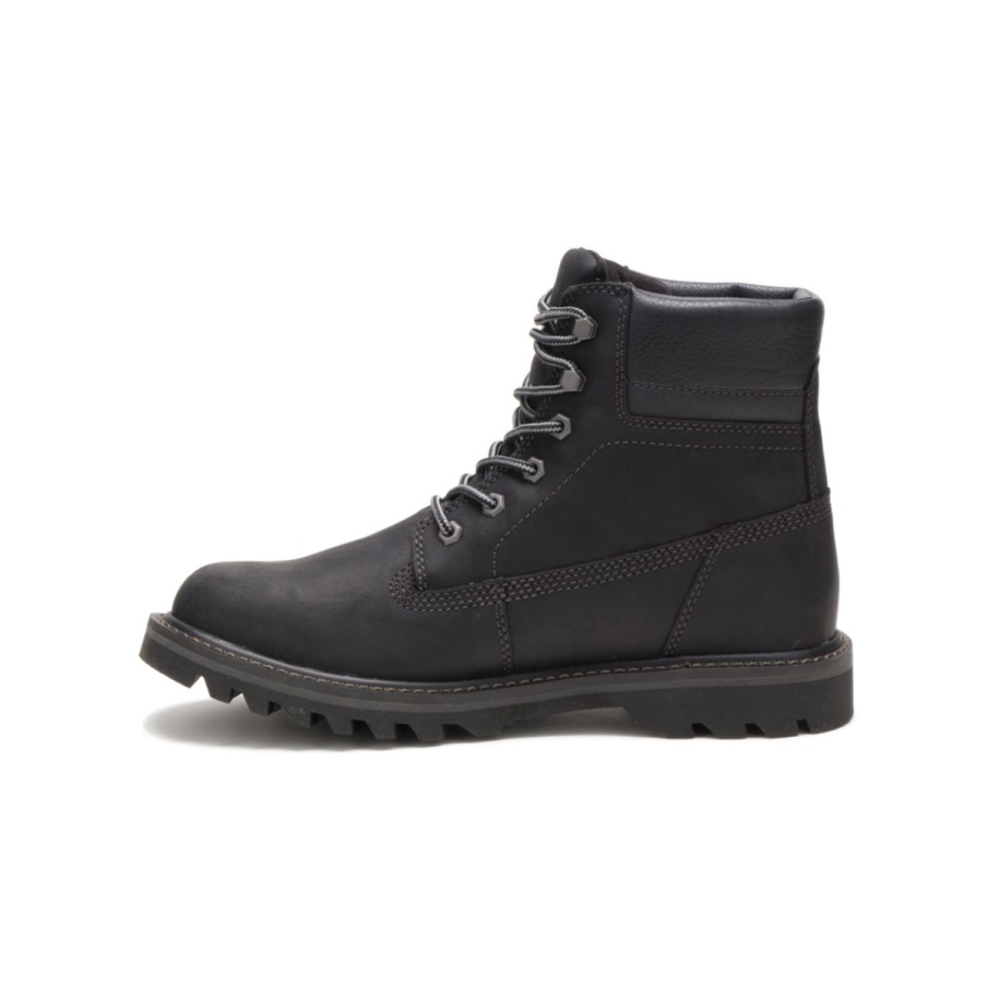 Agotar Bota Impermeable Caterpillar Negro